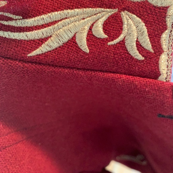 Unique red military style jacket - Picture 3 of 5